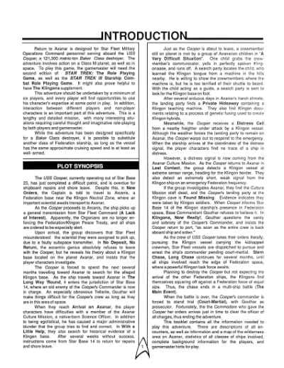 Star Trek RPG: Return to Axanar (FASA 2218)