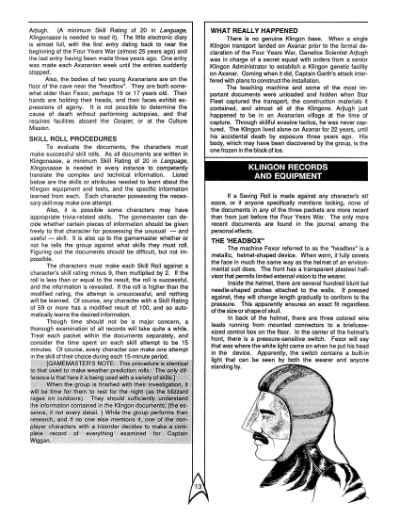 Star Trek RPG: Return to Axanar (FASA 2218)