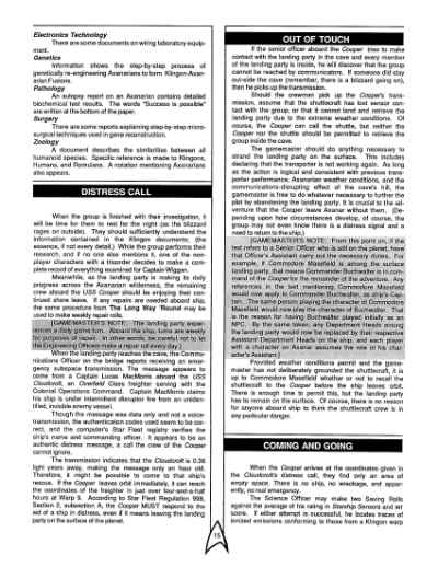 Star Trek RPG: Return to Axanar (FASA 2218)