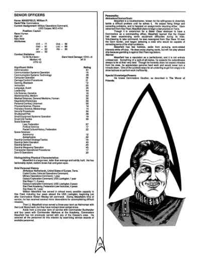 Star Trek RPG: Return to Axanar (FASA 2218)