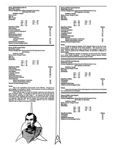 Star Trek RPG: Return to Axanar (FASA 2218)
