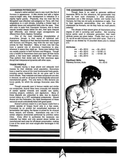 Star Trek RPG: Return to Axanar (FASA 2218)