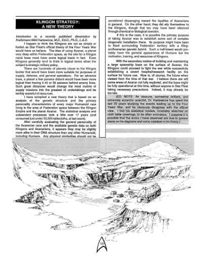 Star Trek RPG: Return to Axanar (FASA 2218)