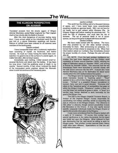 Star Trek RPG: Return to Axanar (FASA 2218)