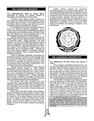Star Trek RPG: Return to Axanar (FASA 2218)