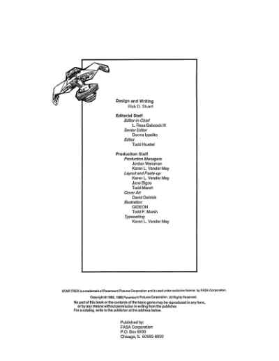 Star Trek RPG: Decision at Midnight (FASA 2219)