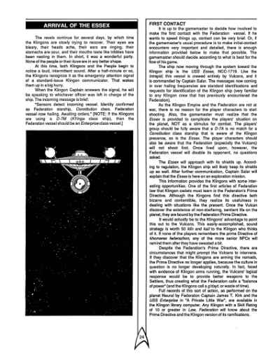 Star Trek RPG: An Imbalance of Power (FASA 2220)