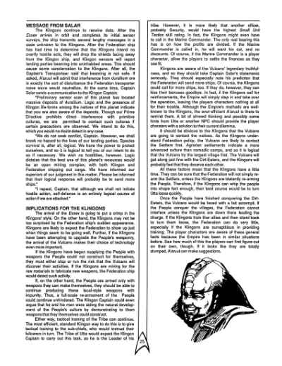 Star Trek RPG: An Imbalance of Power (FASA 2220)