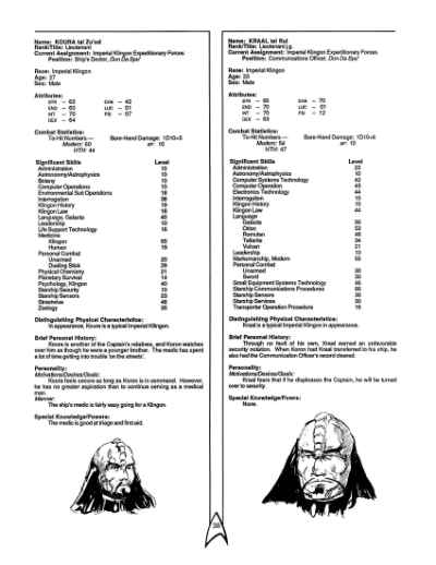 Star Trek RPG: An Imbalance of Power (FASA 2220)