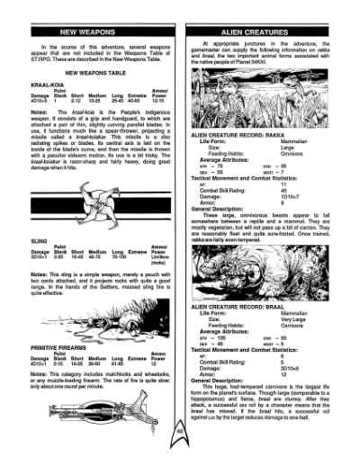 Star Trek RPG: An Imbalance of Power (FASA 2220)