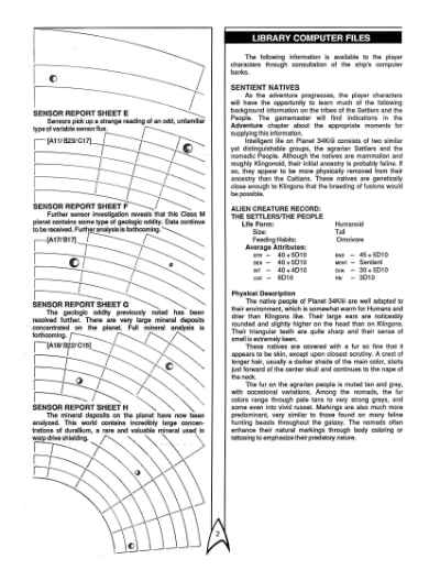 Star Trek RPG: An Imbalance of Power (FASA 2220)