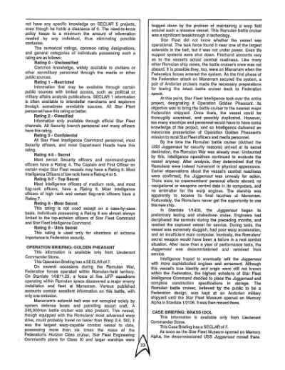Star Trek RPG: Old Soldiers Never Die (FASA 2221)