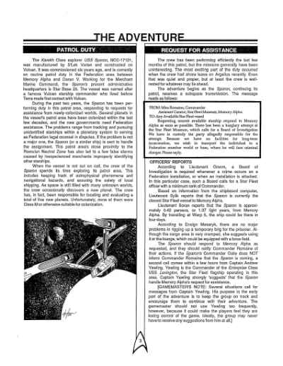 Star Trek RPG: Old Soldiers Never Die (FASA 2221)