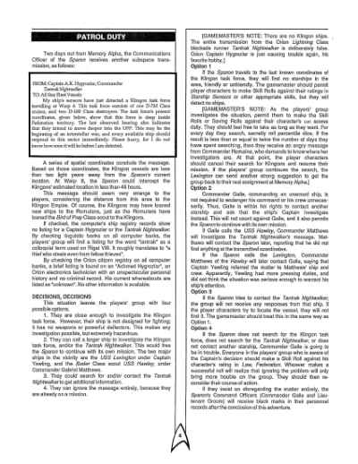 Star Trek RPG: Old Soldiers Never Die (FASA 2221)