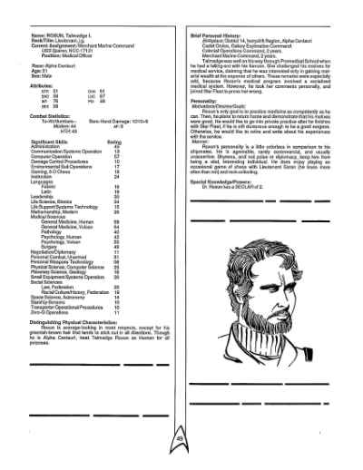 Star Trek RPG: Old Soldiers Never Die (FASA 2221)