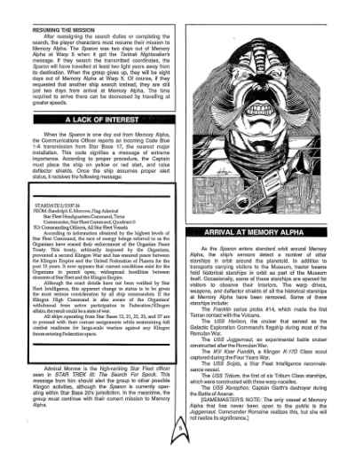 Star Trek RPG: Old Soldiers Never Die (FASA 2221)