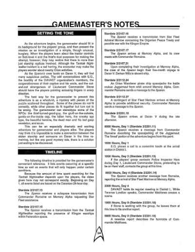 Star Trek RPG: Old Soldiers Never Die (FASA 2221)