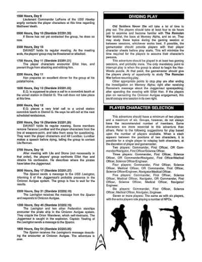 Star Trek RPG: Old Soldiers Never Die (FASA 2221)