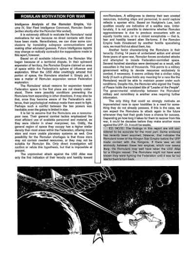 Star Trek RPG: The Romulan War (FASA 2221)