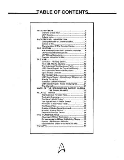 Star Trek RPG: The Romulan War (FASA 2221)