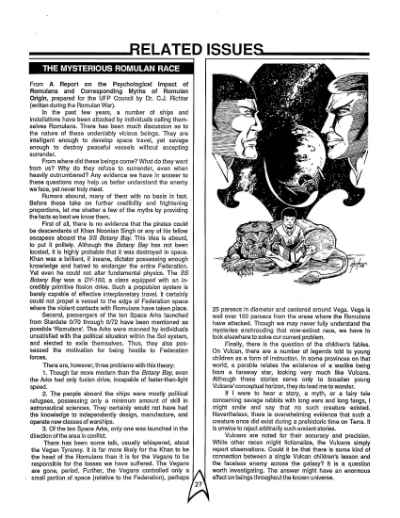 Star Trek RPG: The Romulan War (FASA 2221)