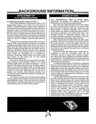 Star Trek RPG: The Romulan War (FASA 2221)