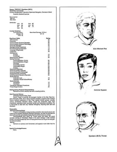 Star Trek RPG: Conflict of Interests (FASA 2222)