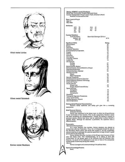 Star Trek RPG: Conflict of Interests (FASA 2222)