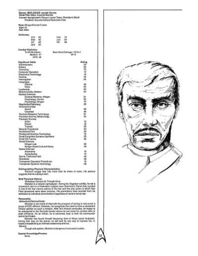 Star Trek RPG: Conflict of Interests (FASA 2222)