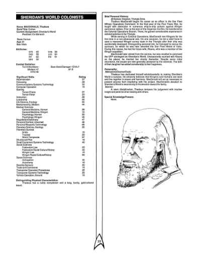 Star Trek RPG: Conflict of Interests (FASA 2222)