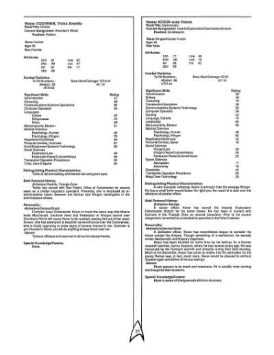 Star Trek RPG: Conflict of Interests (FASA 2222)