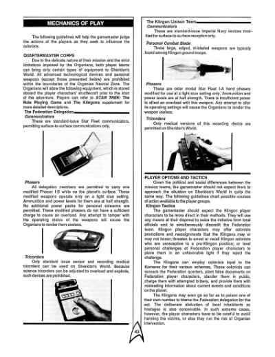 Star Trek RPG: Conflict of Interests (FASA 2222)