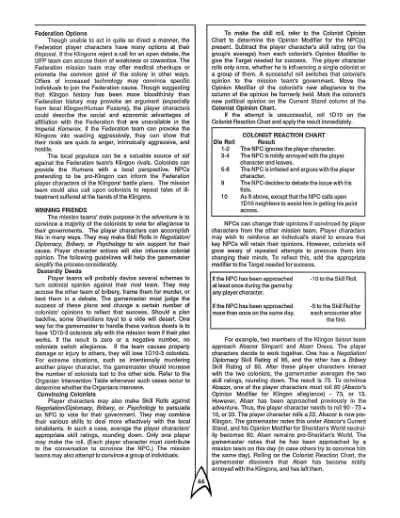 Star Trek RPG: Conflict of Interests (FASA 2222)