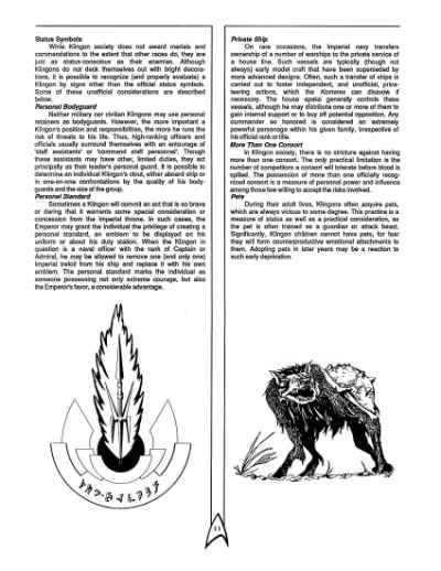 Star Trek RPG: Klingon Intelligence Briefing (FASA 2222)