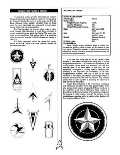 Star Trek RPG: Klingon Intelligence Briefing (FASA 2222)