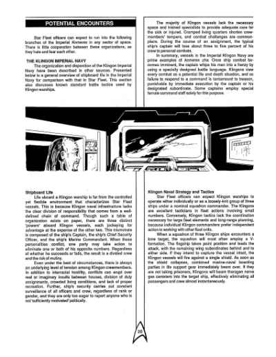 Star Trek RPG: Klingon Intelligence Briefing (FASA 2222)