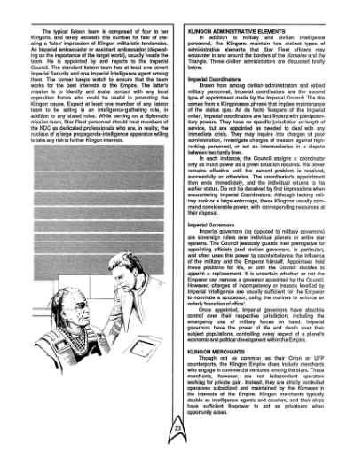 Star Trek RPG: Klingon Intelligence Briefing (FASA 2222)