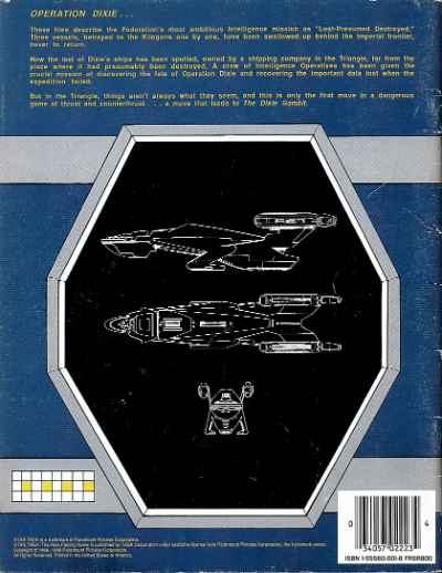 Star Trek RPG: The Dixie Gambit (FASA 2223)
