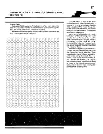 Star Trek RPG: The White Flame (FASA 2225)