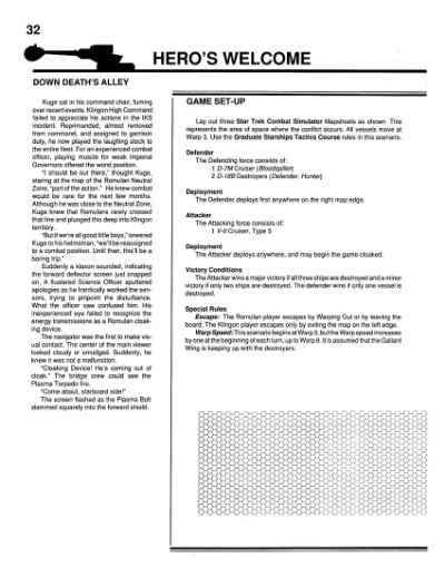 Star Trek RPG: The White Flame (FASA 2225)