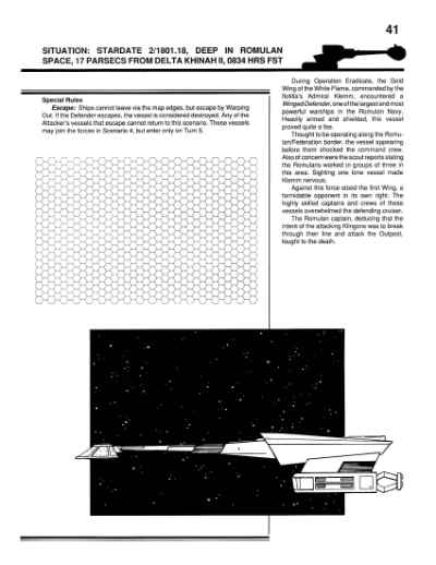 Star Trek RPG: The White Flame (FASA 2225)