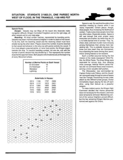 Star Trek RPG: The White Flame (FASA 2225)