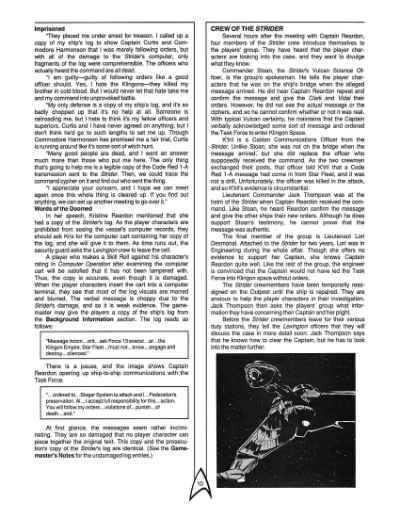 Star Trek RPG: The Strider Incident (2226)