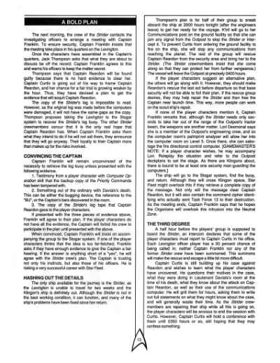 Star Trek RPG: The Strider Incident (2226)
