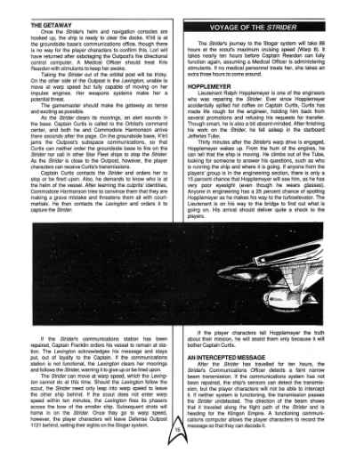 Star Trek RPG: The Strider Incident (2226)