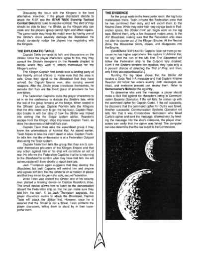 Star Trek RPG: The Strider Incident (2226)