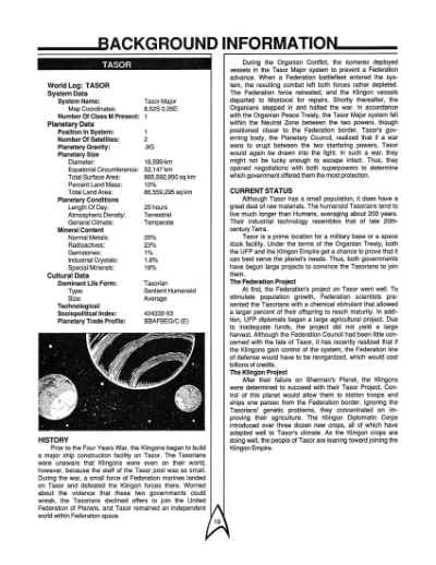 Star Trek RPG: The Strider Incident (2226)