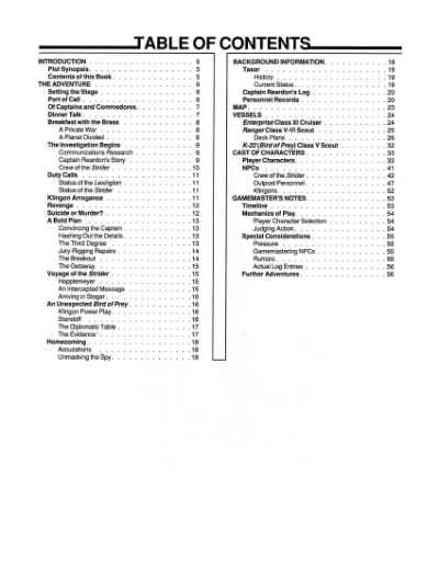 Star Trek RPG: The Strider Incident (2226)