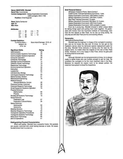 Star Trek RPG: The Strider Incident (2226)