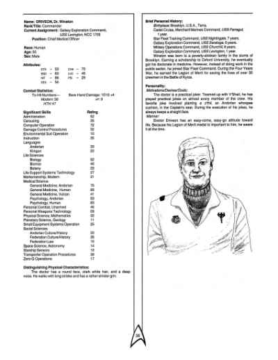 Star Trek RPG: The Strider Incident (2226)
